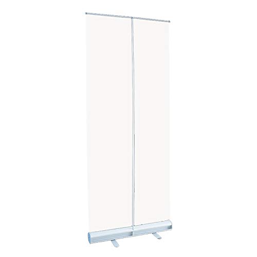 Protector de Estornudo de PVC Transparente, Pancarta Enrollable Transparente Portátil, para Escuelas, Oficinas, Supermercados, Restaurantes