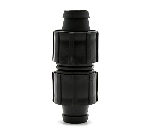 DOJA Barcelona | Enlace Cinta Roscada Riego | 16mm | Pack 10 | Empalme Cinta Goteo | Conectores Cinta Goteo Jardin | Conector Riego Jardinería, Conexión de Grifos, Instalación de Lavadoras