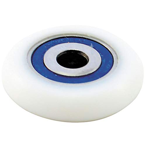 Di Vapor (R) - Rodillo de repuesto para puerta de ducha, 22 mm, 23 mm, 24 mm, 25 mm (diámetro de la rueda: 24 mm)