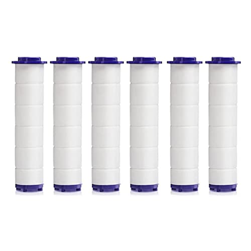 Exslend 6 filtros de cabezal de ducha de alta presión (6 unidades)