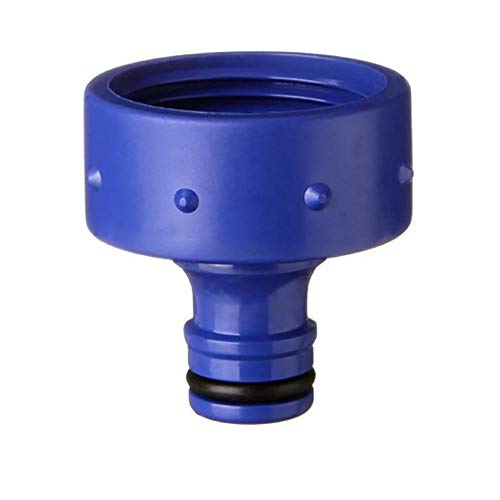 Tatay Racor de Grifo Hembra 1 pulgadas Top Line, Conector Universal, Protección Solar, Fácil Instalación, Azul