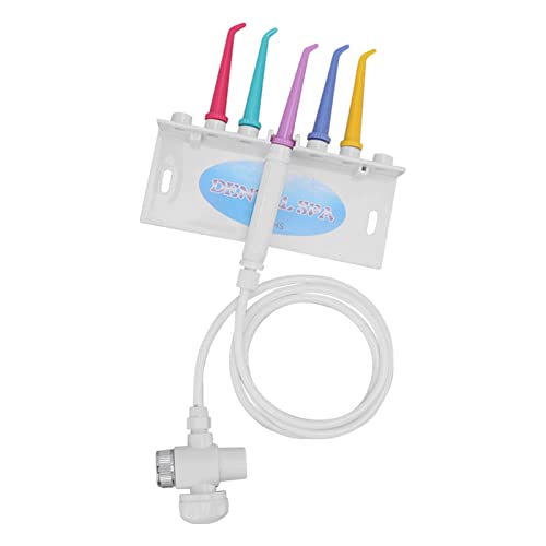 Irrigador de Agua para Uso Familiar, Irrigador Oral No Eléctrico Grifo para el Hogar Ducha Hilo Dental Puntas de Chorro Presión de Agua Cuidado de los Dientes Herramienta de Limpieza 5 Colores
