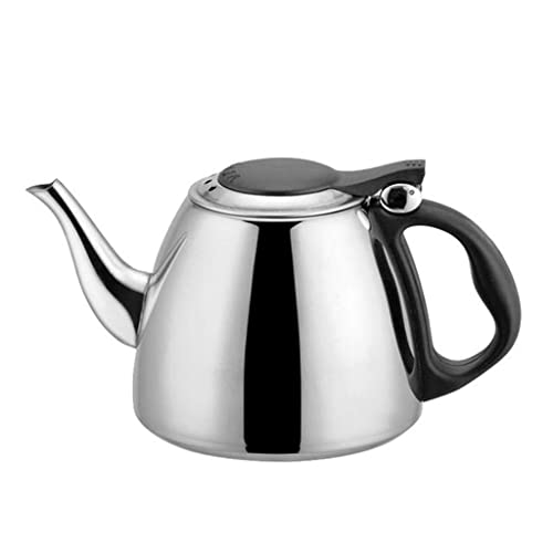 LIRUXÚN Hervidor de Agua de Acero Inoxidable for Cocina, hervidor de Mano de Fondo, hervidor de Calentamiento por inducción