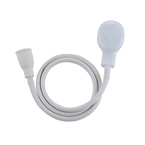 Dickly Fregadero Manguera Grifo Rociador Fácil de conectar Mejoras para el hogar Bañeras Cabezal de ducha de mano Manguera rociadora para viajar Hotel Tienda, 130cm