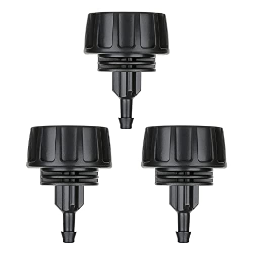 Yulaiyoen Adaptador de manguera de jardín para grifo, tubo de riego por goteo de 14 pulgadas x adaptador de grifo giratorio de 34 FHT, convierte manguera de jardín de 34 pulgadas a tubo de goteo