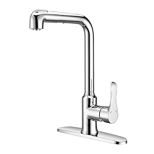 Mainen Grifo de Cocina Extensible, Grifo de Cocina Extensible con Tipo extraíble Giratorio de 360 ​​° para grifos de Cocina fríos y Calientes Revestimiento de Grifo de Fregadero telescópico