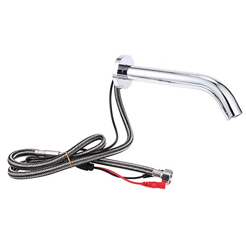 Atyhao Grifo de Grifo, Rosca G1/2in Sensor automático infrarrojo Grifo Grifo de galvanoplastia Accesorio de instalación Oculta