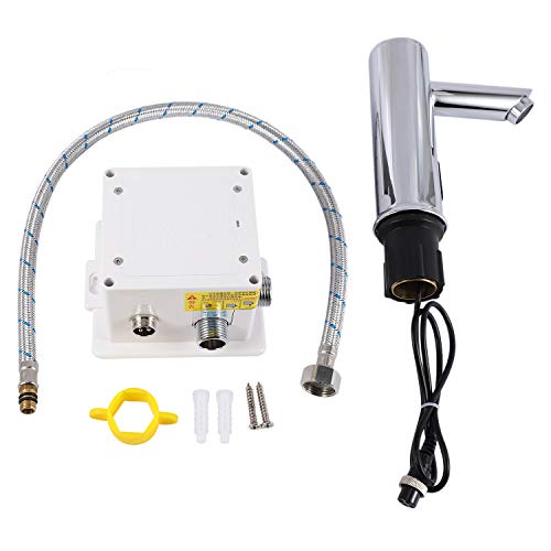 Wlauqueta Sensor de Infrarrojos, Baño de Agua y Fría Grifo Baño de la Cocina