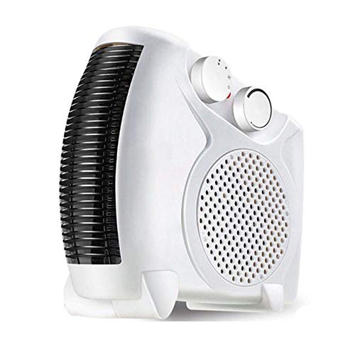 WZCXYX Calentador Ventilador Eléctrico Mini Calentador Eléctrico Portátil Calentador De Baño Ventilador Calentador Doméstico Termostato Ajustable
