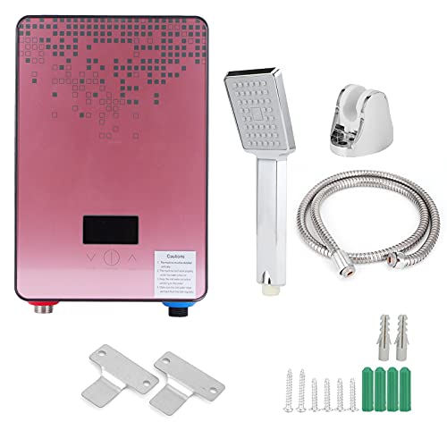 Calentador de agua para baño, calentador de agua eléctrico sin tanque, calentador de agua instantáneo, calentador de agua para el hogar, baño, cocina