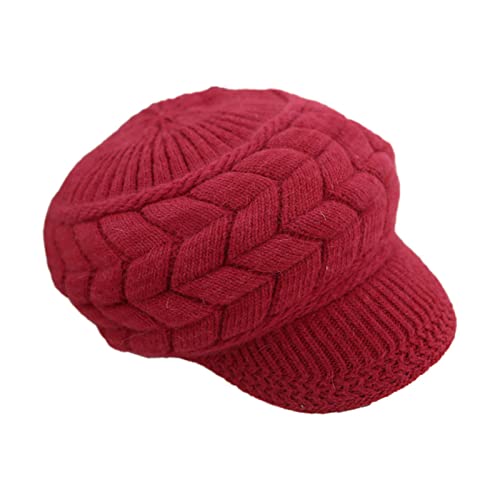 Precio Calentador Gas Gorro de Invierno cálido Lavable para Mujer, Gorro de Punto con Personalizado Calefactor Invernadero (1-RD2, A)
