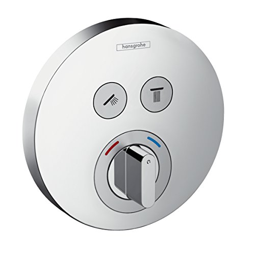 Hansgrohe 15748000 ShowerSelect S termostato empotrado, cromo, 2 salidas