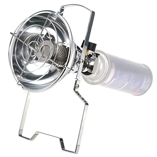 fikujap Pantalla de Calentamiento de Gas 1000W con Calentamiento de Gas de Encendido por piezo, Carpa de Calentamiento de Gas calentante de Gas Calentador Radiante