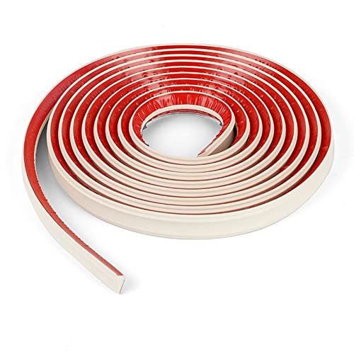 Tira de calafateo, 16.4 ft autoadhesiva Quarter Cove moldura moldura Flexible moldura | Cornisa de Techo para despegar y Pegar con moldura de Corona r