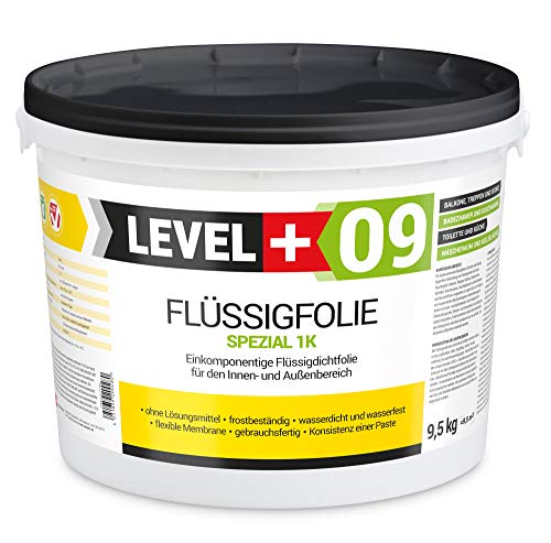 Lámina líquida especial de 9,5 kg, para balcón, terraza, sótano, baño, ducha, sellador, RM09