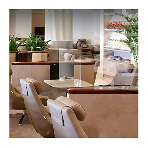 YXYXX Protección de Vidrio Acrílico, Transparente Mampara, Protectora de Metacrilato/Transparente / 700×600mm