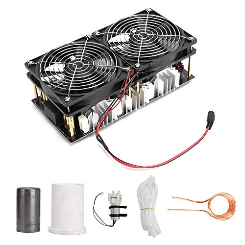 Placa de calentamiento por inducción, módulo de placa de calentamiento por inducción de alta potencia de 2500 W con bobina en espiral y bomba de agua