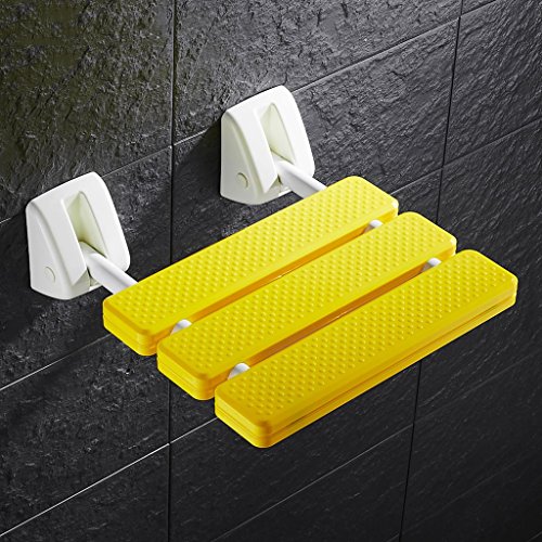 Sillas con inodoro Taburetes y asientos de ducha y baño ancianos | Embarazada | Silla de baño para minusválidos baño antideslizante taburete-montado en la pared | plegable 200kg Sillas con inodoro